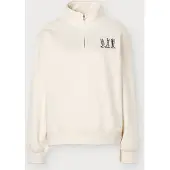 The North Face Collegepaita 'SKI' vaaleansininen / tummanpunainen / musta / offwhite