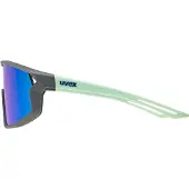 Uvex skyryse, aurinkolasit, juniori, harmaa/vihreä