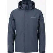 Deproc Ulkoilutakki 'Outdoorjacke LAVAL Herren Regenjacke, Wanderjacke' tummansininen