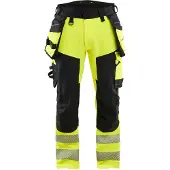 Blakläder 1122 HighVis 4-way Stretch riipputaskuhousut