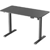 Hobby Hall Säädettäväkorkuinen pöytä Frigg, 120x60x72–119 cm, musta