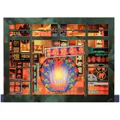 Cutebee Book Nook Hong Kong Neon Light 3d-palapeli