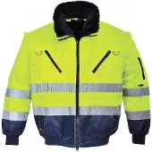 Portwest PJ50 PW3 Hi-Vis 3-in-1 pilottitakki