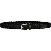 Gant Leather Braided Belt - Black - 100