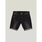 G-Star 3301 Slim Denim Shorts - Grey - Men