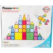 PicassoTiles magneettinen rakennussetti 61 osaa