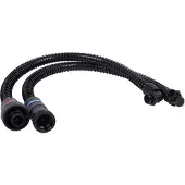 Alphacool Eisbaer GPX Extension Set 90°-laajennuspakkaus, musta