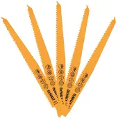 DeWalt Puukkosahanterä DT2349-QZ; 228 mm; 5 kpl.
