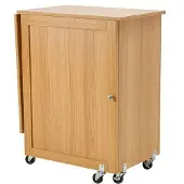 Vevor Taitettava ompelupöytä 117x40x77,8 cm koivunvärinen, säilytys