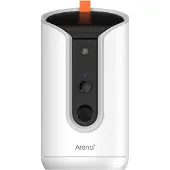 Arenti PETCAM1T Indoor WiFi Haustierkamera & Futterspender, IP-turvakamera, Sisätila, Langaton, Amazon Alexa & Google Assistant, Vastaanotto, Valkoine (Petcam 1T)