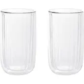 Homla Lasit kahvalla CEMBRA GROOVE, 2 x 350 ml