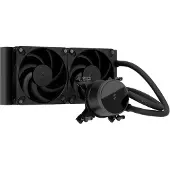 Fractal Design Radius 240 Black, 240mm AIO-nestejäähdytysratkaisu prosessorille, musta