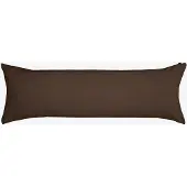 Hoie Frøya Putetrekk Mørk Brun - Brown - 50X150CM