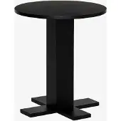 Hubsch Koohi Side Table - Black - ONE SIZE