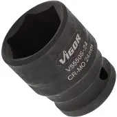 Vigor 1/2 ĪSĀ TRIECIENMUCIŅA 24mm 6 KANTIS V5550S-24