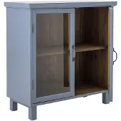 Bloomingville Hazem Cabinet - Blue - 80X35X80CM