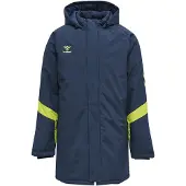 Hummel Lead Valmentaja Takki - Navy/Vihreä, koko Large