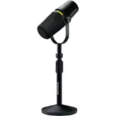 Shure Motiv MV7+ -USB / XLR + teline -mikrofonibundle, musta