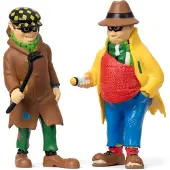 Peppi Pitkätossu Dunder-Karlsson & Blom-Figurer - Multi/patterned - 100 mm
