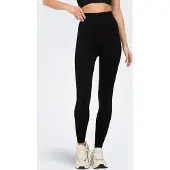 ONLY Onpedda Hw Seam Scrunch Tights Noos - Black - M