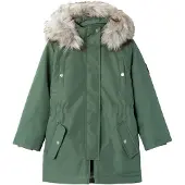Name it Talvitakki - NOOS - NkfMilla Parka - Agave Green - - 14 v (164) - Talvitakit
