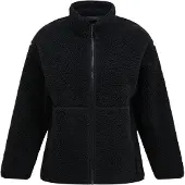 Peak Performance Women's Solid Pile Jacket Black Välikerrastopit M