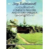 Dover Publications Complete Preludes And Etudes-Tableaux : Piano