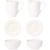 Villeroy & Boch For Me Breakfast-Set -aamiaisastiasto 2 henkilölle