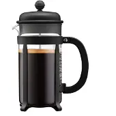 Bodum - Java Pressopannu 1L 8 kuppia Musta