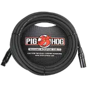 In Pig Hog PHM15 High Performance 8mm XLR mikrofonikaapeli 15 jalkaa musta