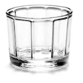 Serax Glass Tumbler Low Surface By Sergio Herman Set/4 - Nude - 35 CL