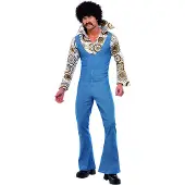 Vegaoo 70-luvun Groovy Dancer Naamiaisasu - Large