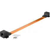 Shiverpeaks RJ45 LAN -ikkunan läpivienti, erittäin ohut, 0,3 m
