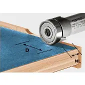Festool Tasausjyrsin HW D22/8-OFK