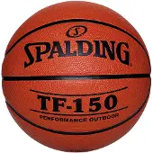 Spalding Varsity Tf-150 Rubber Basketball - Orange - SZ5