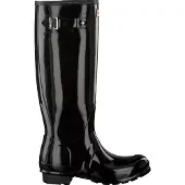 Hunter Womens Original Tall Gloss Boot - Black - 40/41