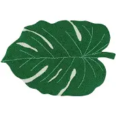Lorena Canals Monstera Leaf - Green - 120X180CM