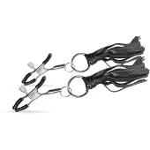 EasyToys Adjustable Nipple Clamps With Tassels