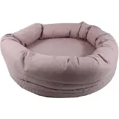 NG Baby Vuodevaatesetti Pinnasänky/Vauvansänky Pellava Rose One Size Pojat, Tytöt