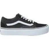 Vans unisex. VN0A3B3UY281 Old Skool Platform Sneakers Black (40), Fabric, 1 to 3 cm, Laces, Casual
