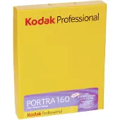 Kodak 1710516 Professional Portra -v rifilmi ISO 160 4 x 5 tuumaa 10 arkkia (keltainen)