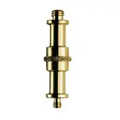 Manfrotto Adapteri 013, jossa on 3/8 "ja 1/4" kierretappi messinki