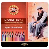 Kohinoor KOH Mondeluz 24 akvarellikynälajitelma