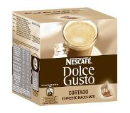 Nestle -koneille sopiva kahvikapselisarja NESCAFÉ Dolce Gusto "Cortado", 3 x 16 kpl.