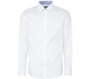 Selected Slim New Mark Long Sleeve Shirt Valkoinen 2XL Mies