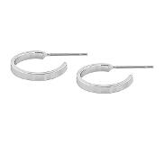 Sno of sweden Moe Ring Ear Plain Silver, Snö of Sweden Korvakorut