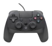 Snakebyte PS4 Game Pad 4 Black wired, 3m PS4
