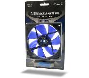 Noiseblocker MustaHiljainenTuuletin XL-2 - Kotelotuuletin - 120 mm - Musta sinisillä siivillä - 24 DBA
