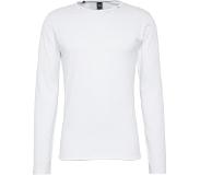 Replay Crew Neck Long Sleeve Tee White