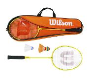 Wilson Junior Badminton Kit 2 Pcs 3, nuorten sulkapallosetti
